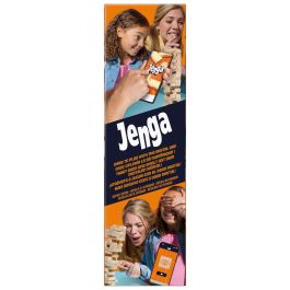 Hasbro Games G1499 Juego Jenga Clásico de Torre de Bloques. Habilidad y Estrategia para +6 años, con App Gratuita Español/Portugués