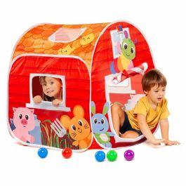 Molto Parque de Bolas Granja Infantil con 25 Bolas Incluidas para Niños +1 Año, Tela y Plástico, 61.5x27.5x32.5 cm Molto Parque de Bolas Granja Infantil con 25 Bolas Incluidas para Niños +1 Año, Tela y Plástico, 61.5x27.5x32.5 cm