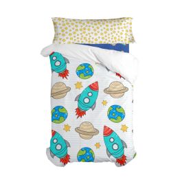 Juego de funda nórdica HappyFriday Mr Fox Space rocket Multicolor Cama de 105 2 Piezas Precio: 66.50000038. SKU: B1B936CGEC