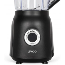 Livoo Batidora LIV1713288596245, 1,5 L, 600 W, 22.000 rpm, 2 velocidades, Negra