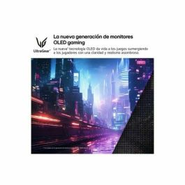 LG 32 grs95Uv Monitor de 31.5 pulgadas 4K UHD OLED, Dual-Mode 4K 240Hz / FHD 480Hz, 0.03ms, G-SYNC Compatible