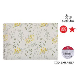 Inde Fuente Rectangular 30x20 cm Mimosa Elite, cerámica, 30 x 20 x 2.5 cm, 746 g (6 Unidades) Precio: 36.542. SKU: B12ZVWY5VP