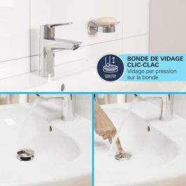Grohe 24327001 Mezclador monomando para Lavabo Swift con seguridad para niños, Talla M Grohe 24327001 Mezclador monomando para Lavabo Swift con seguridad para niños, Talla M
