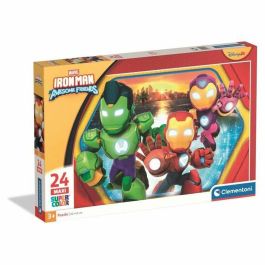 Puzzle Clementoni Maxi - Iron Man and his awesome friends 62 x 42 cm 24 Piezas Precio: 24.50000014. SKU: B1HSFDL53V