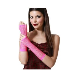 Guantes Rejilla Fucsia Mujer Adulto