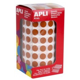 Gomets Apli  Rollo 59H Circulo Ø 10,5 Mm Marron 5.192 Uds. (11481) Precio: 5.537928. SKU: B14CWM9HY7