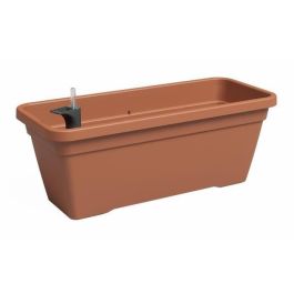 Jardinera - Plástico - Terracota - Rectangular - L57,9 x D24,3 x H22cm - ARTEVASI