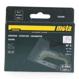 Mota Grapas n° 4 de 8mm 1000 unid. espesor 1,2mm gg408