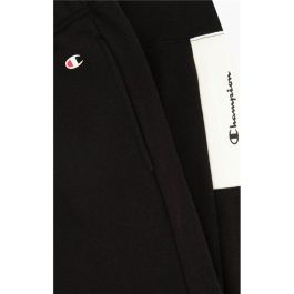 Pantalón Largo Deportivo Champion Rib Cuff Colour Block Negro Hombre 31