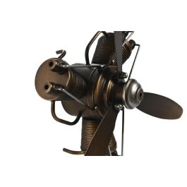 DKD Home Decor Decoracion Pared Loft Metal Marron Cobrizo 55 x 12 x 52 cm (2 Unidades)