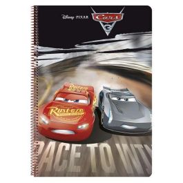 Safta Cuaderno Espiral Tapa Extradura Folio (215x315mm) Cuadriculado 4 mm 80 Hojas 60 gr Cars 3