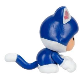 JAKKS PACIFIC Figura Toad Felino Super Mario Nintendo Articulada 6,5cm