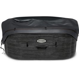 Intex LIN6941057426686 Cubierta Térmica para Spa PureSpa Square, diseñada para 6 plazas y evitar la pérdida de calor