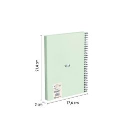 Cuaderno A5 con Espiral y Tapa Dura, 80 Hojas Blancas de 95 Gr/M, Colección 430 Since 1918, Verde Milan 57151E80GR Precio: 8.88999947. SKU: B18DJ5AAK5