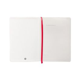 Cuaderno Con Gomilla Antartik Notes Tapa Blanda A5 Hojas Lisas Rojo 80 Hojas 80 gr Fsc