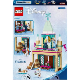Lego 43265 Disney Frozen Castillo de Hielo Arendelle - Juego Creativo de Construcción