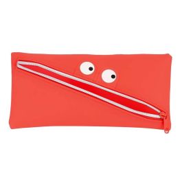 Safta Portatodo Caritas Rojo Silicona Polyester 22x11x1cm