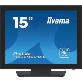 iiyama ProLite T1532MSC-B1S pantalla para PC 38,1 cm (15") 1024 x 768 Pixeles XGA LCD Pantalla táctil Negro Precio: 441.49999993. SKU: B12KWN7Z9V