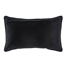 DKD Home Decor Cojin Arabe Negro 50 x 30 x 10 cm