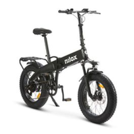 Bicicleta Eléctrica Nilox NXEBX10BK Negro 250 W 13000 mAh 20"