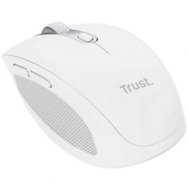 Ratón Inalámbrico por Bluetooth Trust Ozaa Compact Wireless/ Batería recargable/ Hasta 3200 DPI/ Blanco Ratón Inalámbrico por Bluetooth Trust Ozaa Compact Wireless/ Batería recargable/ Hasta 3200 DPI/ Blanco