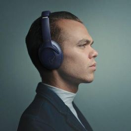 NGS ARTICAGREEDBLUE Auriculares Inalámbricos Bluetooth 5.1 con Micrófono Diadema Plegable Azules Hasta 12h Batería