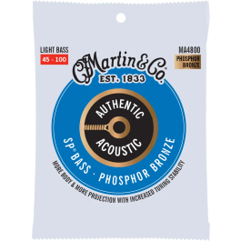 MARTIN Juego Bajo Acústico Authentic Sp Bass 92/8 Phosphor Bronze Light 45-100 Precio: 20.50000029. SKU: B13NDGTYZS