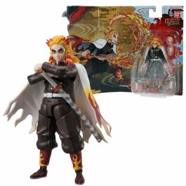 Bandai BAN1736489429386 Figura articulada Ultimate Legends HD Demon Slayer Kyojuro Rengoku 12 cm
