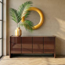 Aparador Lacado Granate Mármol-Dm Salón 163 X 45 X 75 cm Precio: 990.0099. SKU: B1EEWAQB6Z