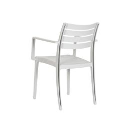 Silla Terraza Y Jardin DKD Home Decor Gris 52 x 84 x 57 cm (4 Unidades) Silla Terraza Y Jardin DKD Home Decor Gris 52 x 84 x 57 cm (4 Unidades)