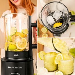 Cecotec 03986 Batidora de vaso 1.8 L, 2700 W, Cuchillas de Titanio, Jarra de Vidrio, Negro