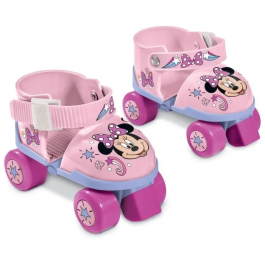 Mondo MON8001011287017 Patines con Protecciones Minnie Ajustables para Niños hasta 20 kg