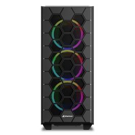 Sharkoon RGB HEX Caja de PC Gaming con Panel de Cristal Templado y RGB Direccionable en Negro