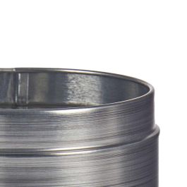 Kinvara Bote de Hojalata Redondo para Arroz Orgánico 10.4x18.2x10.4 cm (24 Unidades)