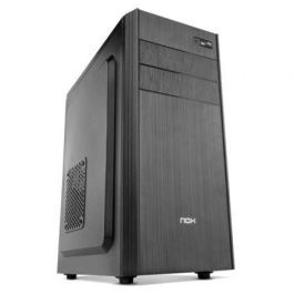 Nox NXLITE010 Caja Semitorre con Fuente 500W ATX, mATX, ITX, Frontal Cepillado, GPU 345mm, USB 3.0, Negro Precio: 47.49999958. SKU: S5601450
