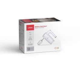 Batidora eléctrica - LIVOO - 250 W - 5 velocidades y función turbo - Blanco Batidora eléctrica - LIVOO - 250 W - 5 velocidades y función turbo - Blanco