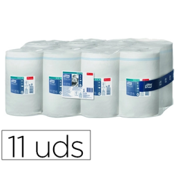 Tork Papel Secamanos Blanco 1 Capa 215mm x 120m Rollo Paquete 11 Unidades Certificado Ecolabel Precio: 105.50000043. SKU: S8418498