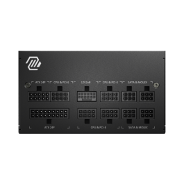 MSI MAG A750GL PCIE5 unidad de fuente de alimentación 750 W 20+4 pin ATX ATX Negro