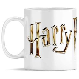 ERT GROUP Taza Harry Potter Cerámica 8.5cm alto x 12.5cm ancho x 10cm largo