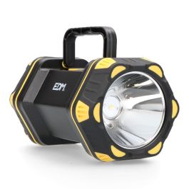 Linterna de mano led recargable 3 puntos de luz