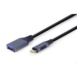 Cable USB A a USB-C GEMBIRD A-USB3C-OTGAF-01 Gris Precio: 6.9900006. SKU: B1J9EDXCWH