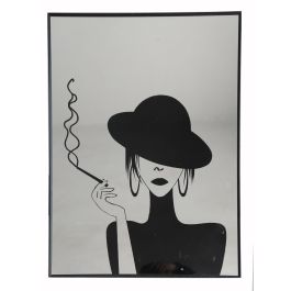 DKD Home Decor Espejo de Pared Cuadrado Moderno Negro 60x60x3.5 cm, Marco Aluminio y Cristal para Decoración del Hogar Precio: 68.4999997. SKU: B13R226LRY