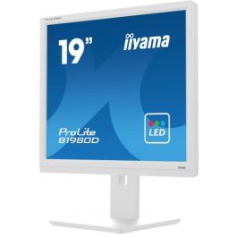 iiyama ProLite B1980D-W5 pantalla para PC 48,3 cm (19") 1280 x 1024 Pixeles SXGA LCD Blanco