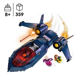 LEGO 76281 Marvel The X-Men's X-Jet Avión de Juguete Caza con Minifiguras de Superhéroe Wolverine