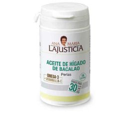 Ana María Lajusticia Aceite de Hígado de Bacalao con Vitaminas A, D y E, Omegas y Ácidos Grasos - 90 Perlas Precio: 8.5000003. SKU: S0582270