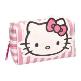 Cerdá Neceser de Viaje Hello Kitty Rosa para Aseo y Cosméticos, Ideal para Niñas y Adultos