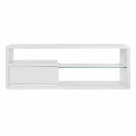 Mueble de TV DKD Home Decor Blanco 140 x 40 x 50 cm Mueble de TV DKD Home Decor Blanco 140 x 40 x 50 cm
