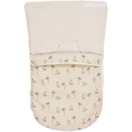 Candide Nido para bebé CAN3275051761201 70 cm 0/3 meses Blanco con estampado de tigre