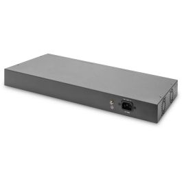 Digitus Switch Gigabit Ethernet Gestionado 24 Puertos 2 Combo RJ45/SFP y 2 SFP Uplink L2 Montaje en Rack Negro
