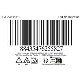 La Mediterranea Plato Llano Mobius 24 cm (18 Unidades)